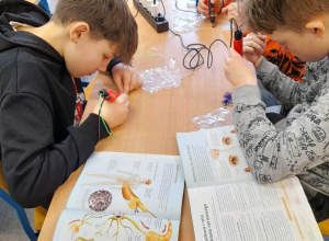Lekcja biologii w klasie 7a