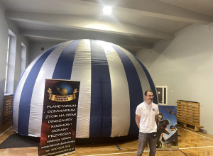 Mobilne planetarium- warsztaty edukacyjne