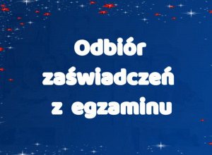 Odbiór zaświadczeń