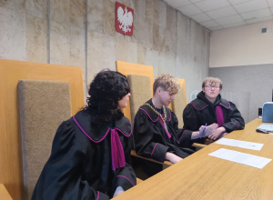 Klasy 8 w Sądzie Rejonowym