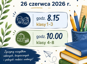 Zakończenie roku szkolnego
